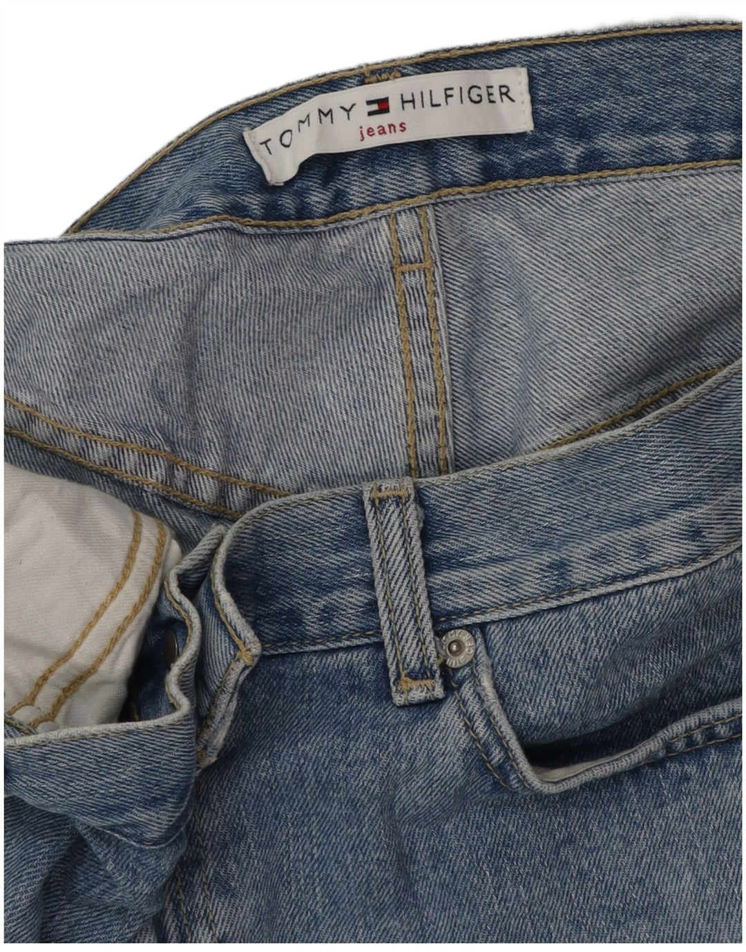 Tommy Hilfiger Womens Denim Shorts W36 XL Blue