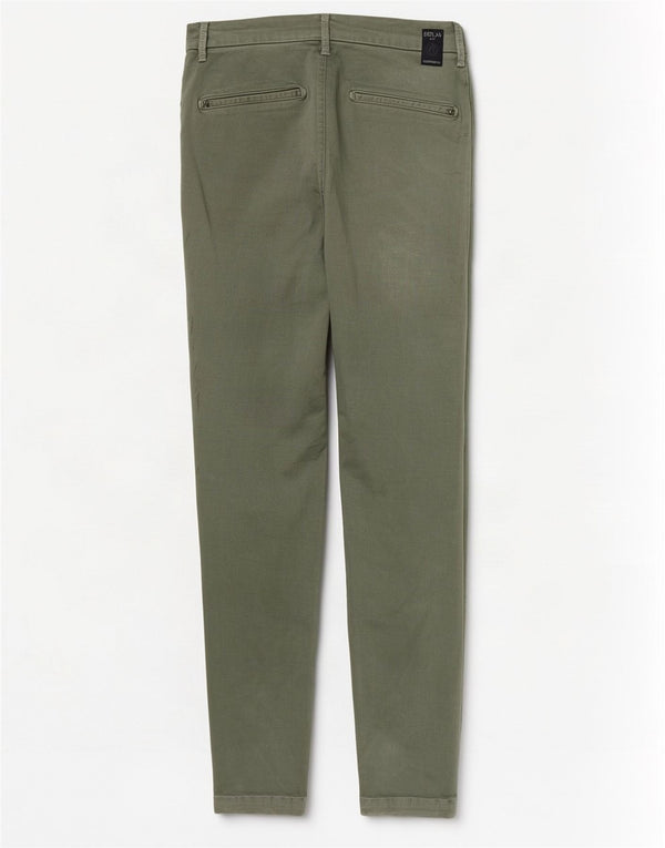 Replay Womens Skinny Jeans W28 L30 Green Cotton