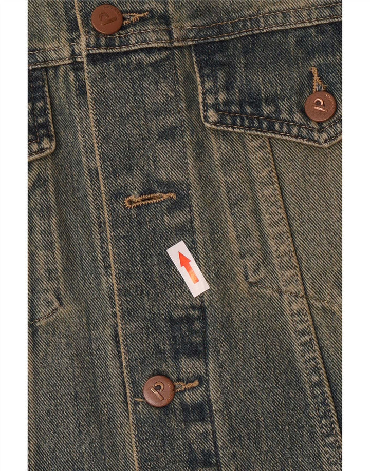 Pickwick Womens Denim Jacket UK 14 Medium Blue Cotton Classic