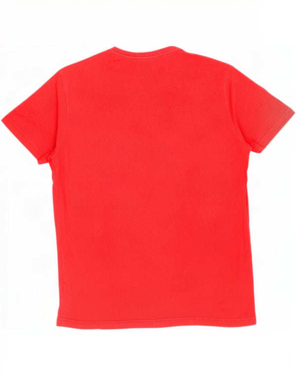 T-shirt grafica da uomo Carrera Top 2XL cotone rosso