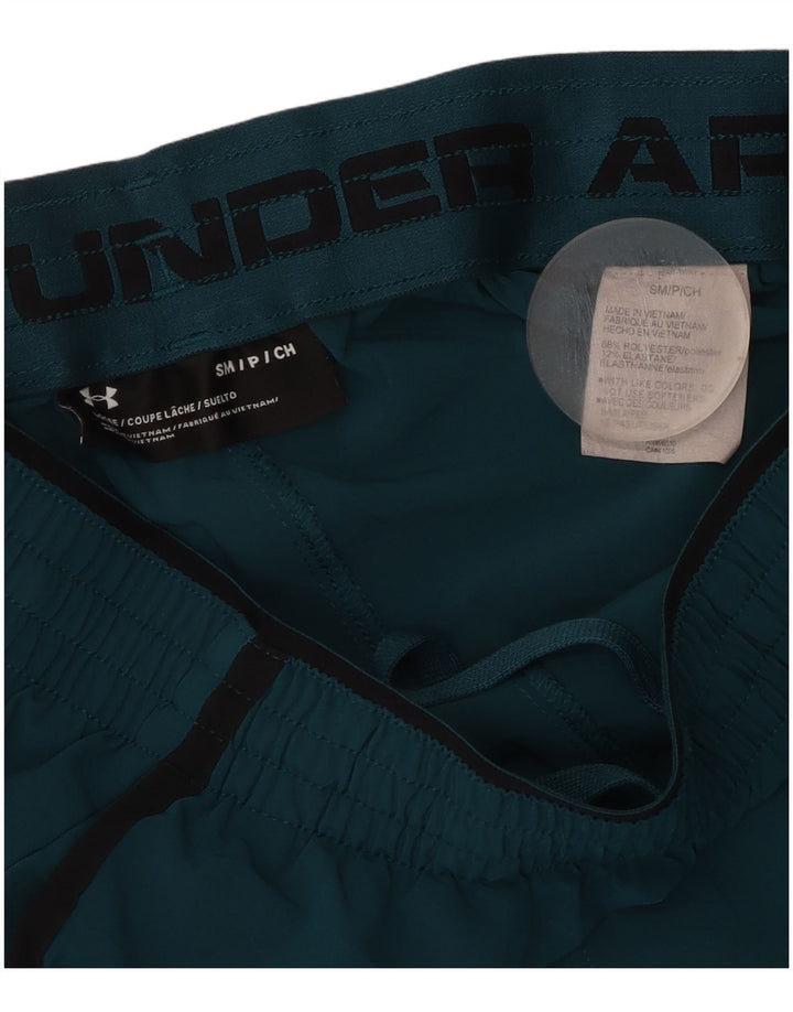 Męskie spodenki sportowe Under Armour, małe, zielone, z poliestru