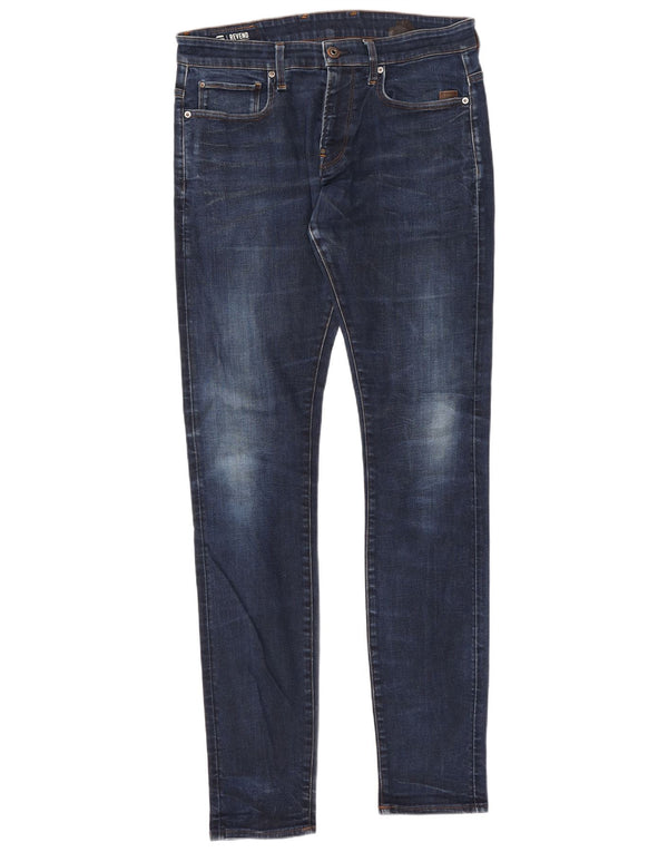 G-Star Herre Revend Skinny Jeans W34 L36 Blå Bomuld