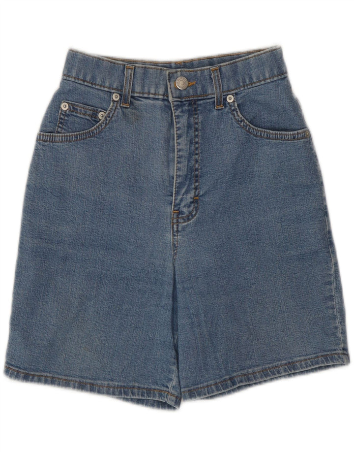 Marks & Spencer denimshorts til kvinder UK 8 Small W23 Blue Cotton