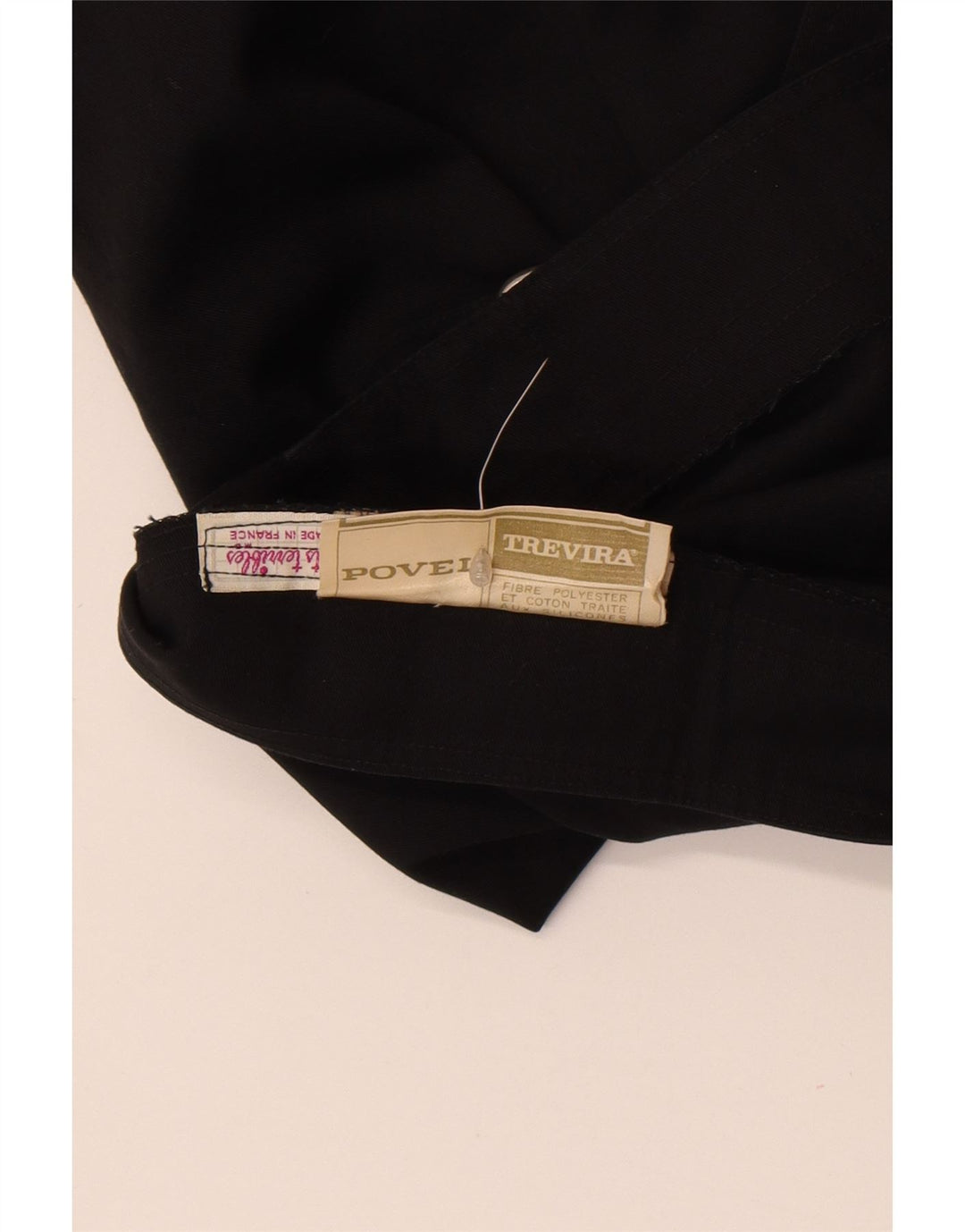 Trevira slå-om nederdel til kvinder W32 Stor sort polyester