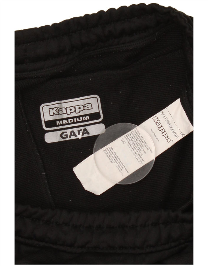 Kappa Short de Sport Gara Bermuda Homme Noir Moyen Polyester