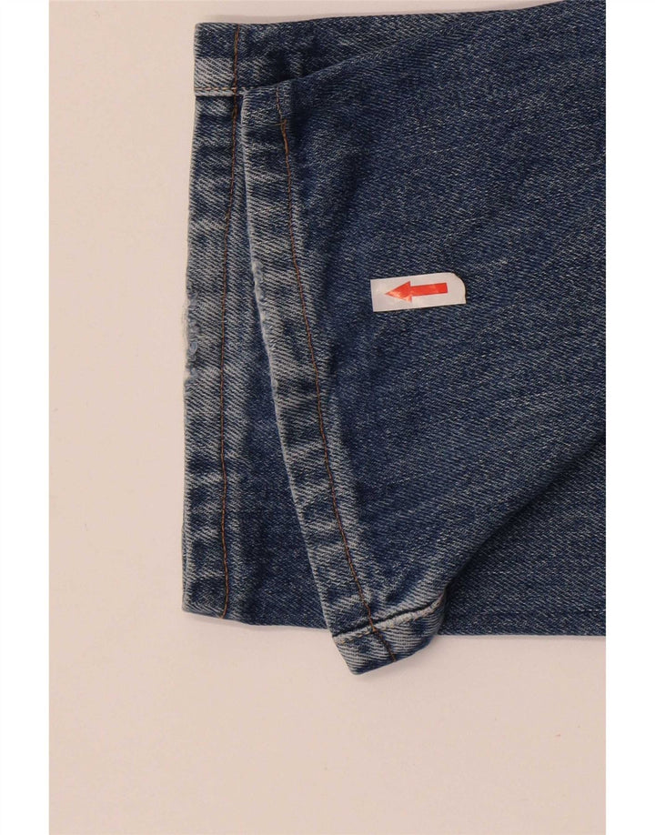 Diesel Mens Straight Jeans W34 L30 Blue Cotton