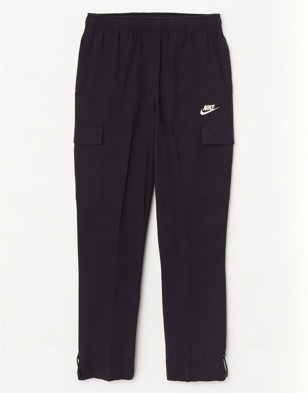 Męskie spodnie dresowe Nike Cargo, małe, granatowe, bawełniane