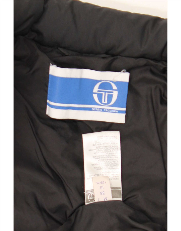 Sergio Tacchini Boys Padded Jacket 9-10 Years Medium Black Polyester