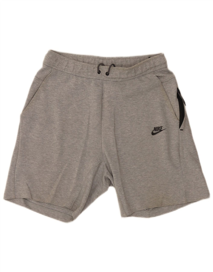 Nike Mens Sport Shorts Medium Grey Flecked Cotton