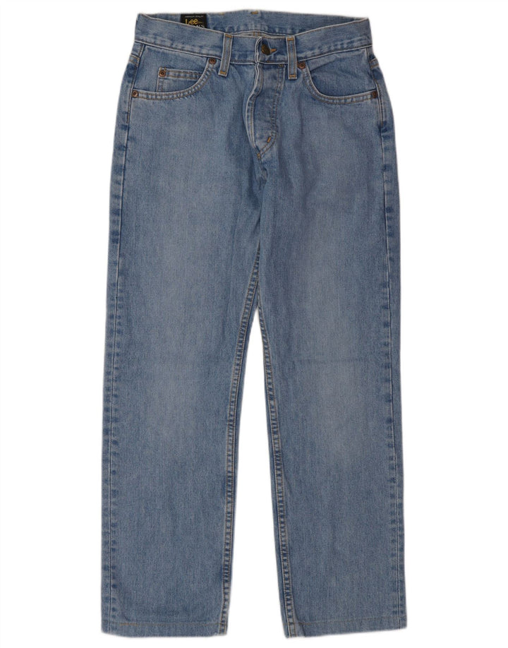 Lee Womens Straight Jeans W28 L28 Blue