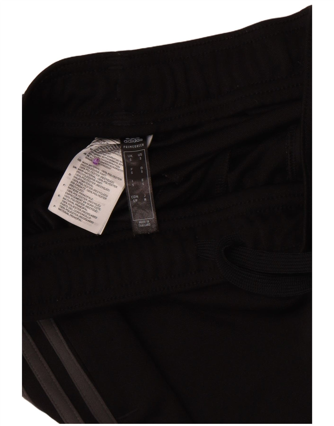 Pantaloni da tuta Adidas Aeroready da uomo piccoli in poliestere nero