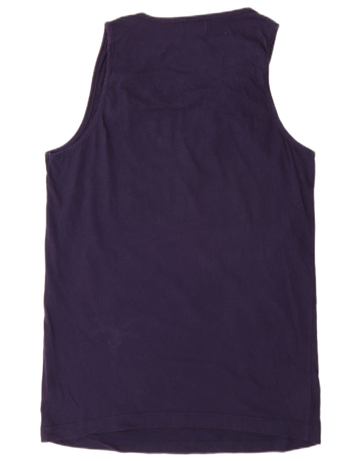 Canotta da uomo Kappa 2XL in cotone blu navy