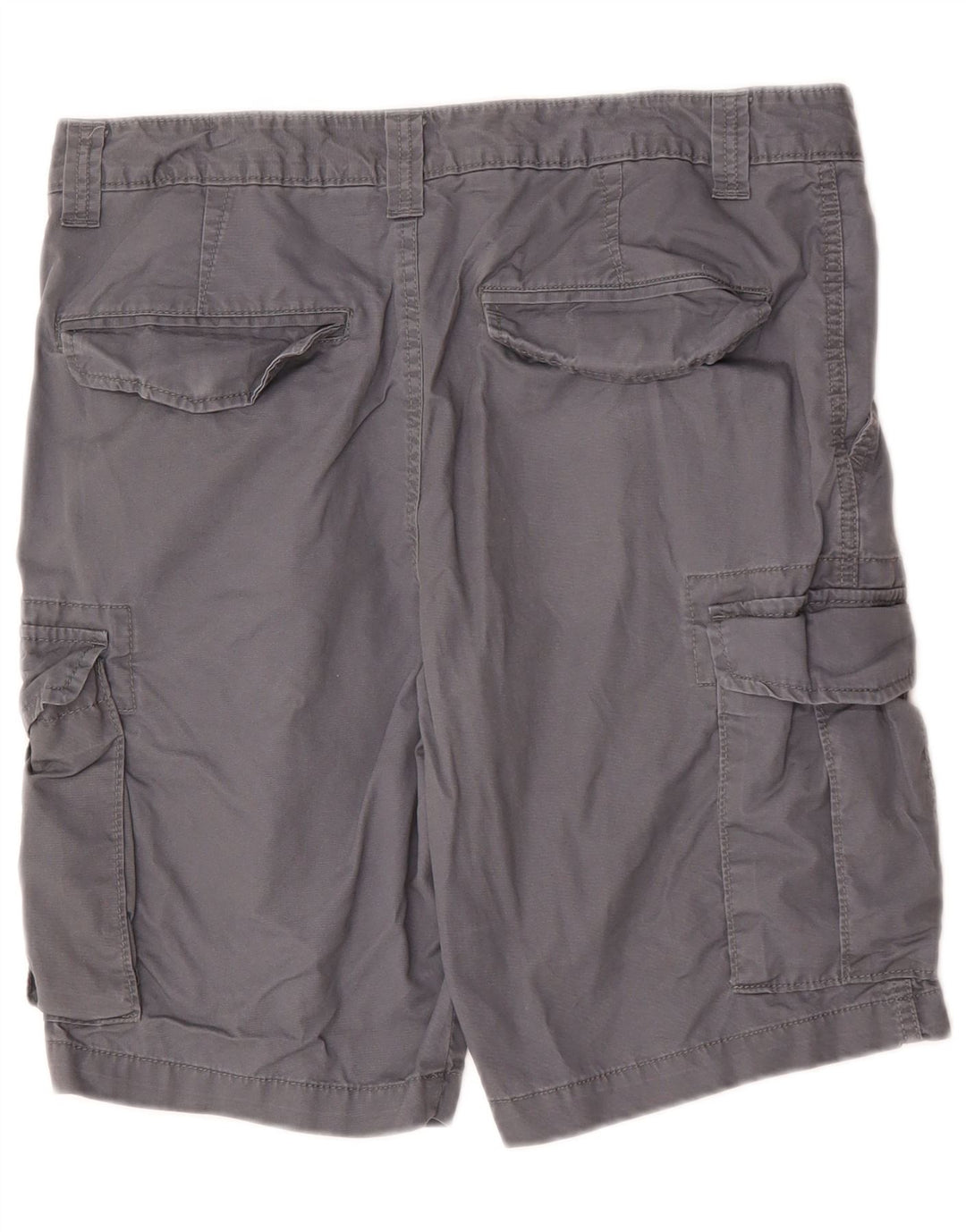 Marks & Spencer Herre Cargo Shorts W34 Large Grå Bomuld