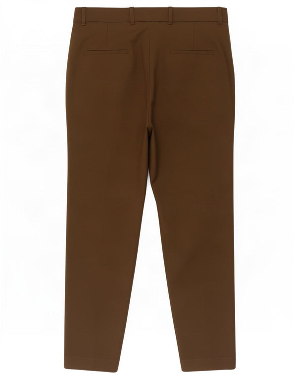 Gerade Chino-Hose für Damen von Zara, EU 38, Größe S, W28, L28, Khaki, Baumwolle
