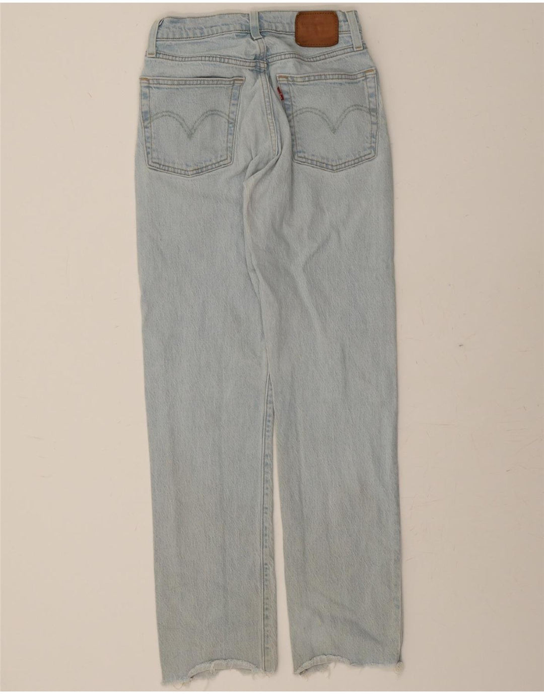 LEVI'S Womens 501 Regular Fit Straight Jeans W24 L30 Blue Cotton Vintage Levi's and Second-Hand Levi's from Messina Hembry 