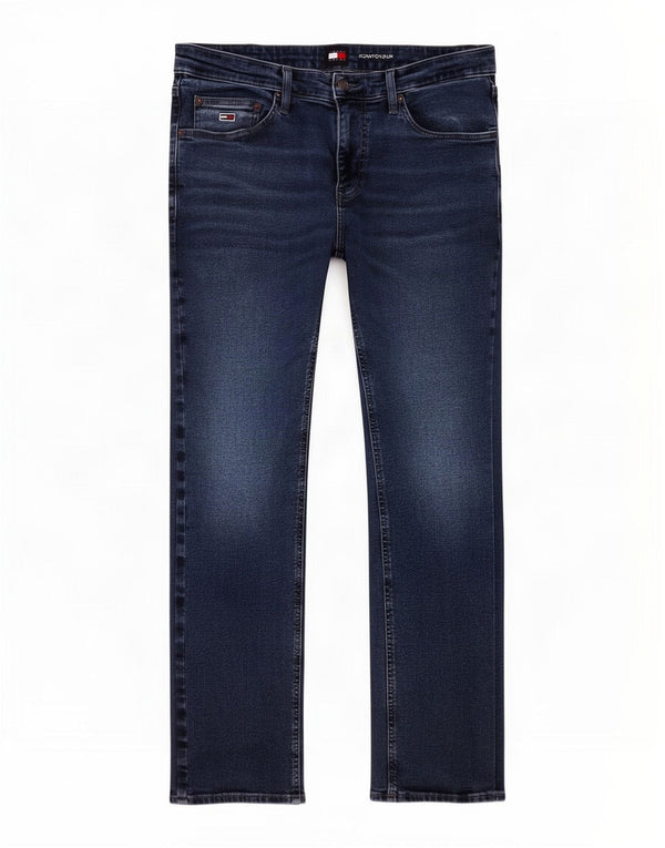 Tommy Hilfiger Masculino Scanton Slim Jeans W34 L32 Azul