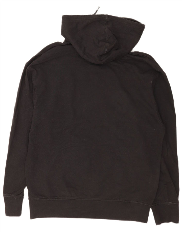 Levi's Mens Graphic Relaxed Fit Hoodie Jumper Medium Black Cotton