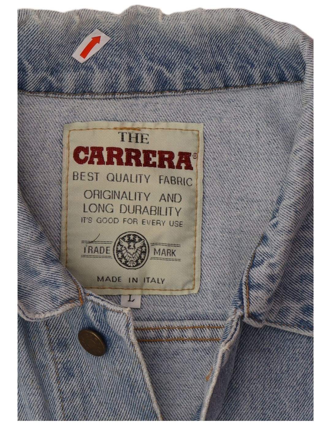 CARRERA Chaqueta vaquera para hombre UK 40 Large Blue