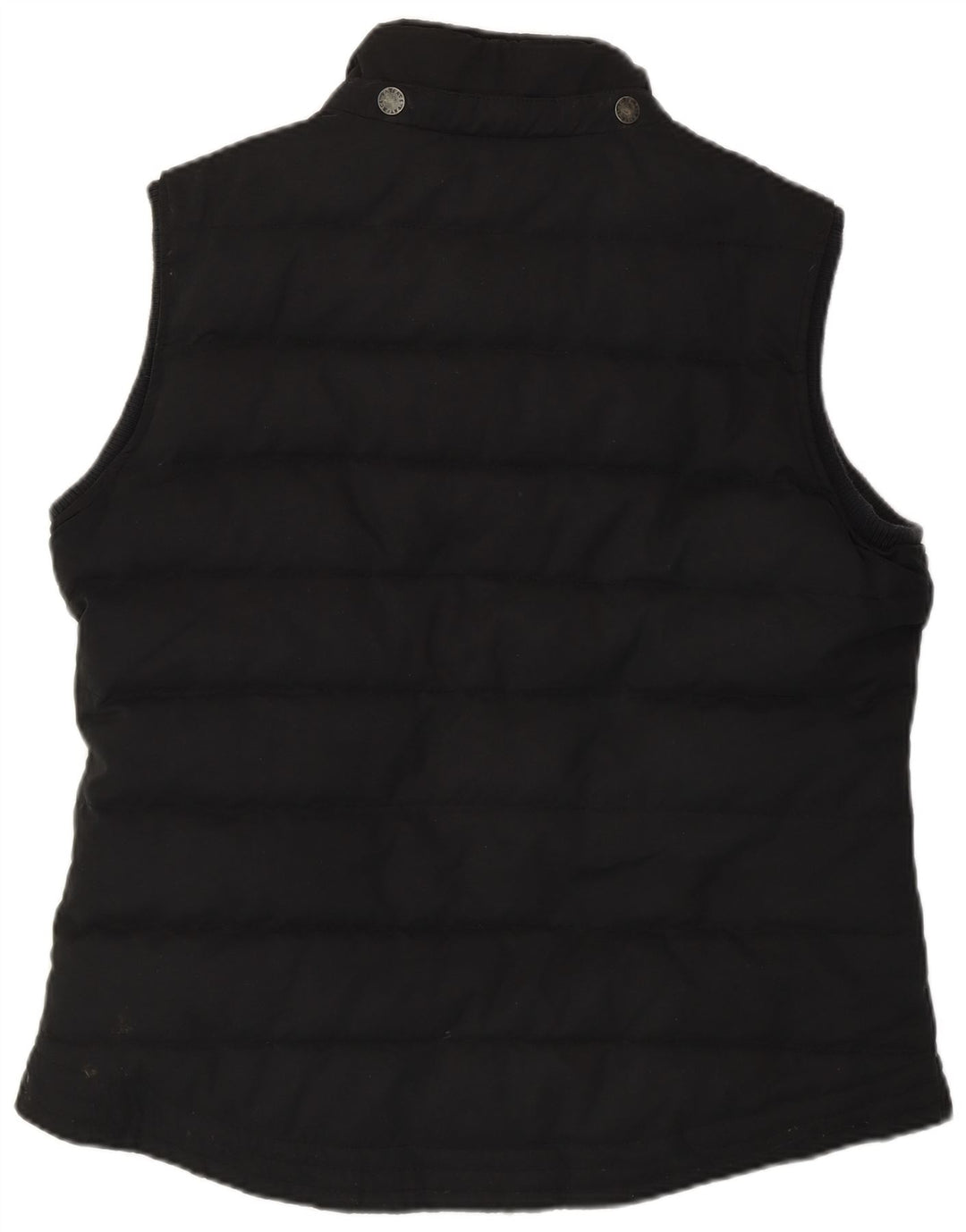 Fat Face Damen Wattierte Weste UK 14 Large Schwarz Polyester