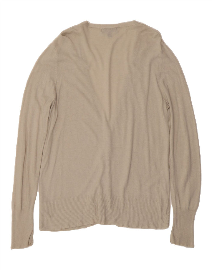 MOSSIMO Womens Cardigan Sweater UK 20 2XL Grey Nylon Vintage Mossimo and Second-Hand Mossimo from Messina Hembry 