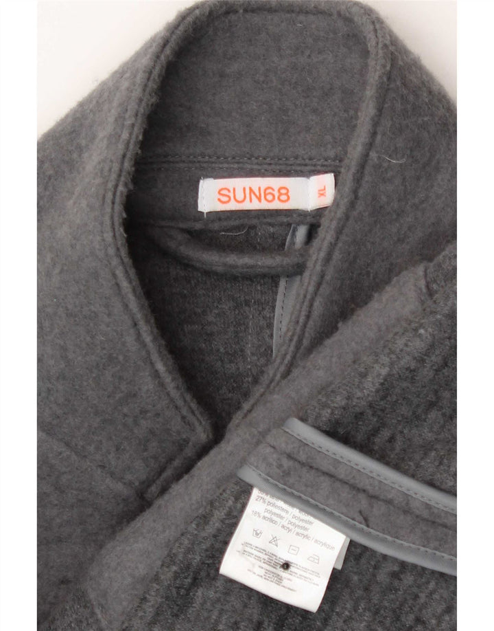 Sun68 Muška jakna sako s 5 gumba UK 42 XL siva vuna