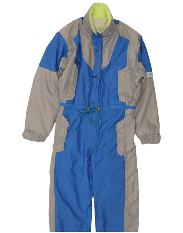 Brugi Mens Ski Jumpsuit Large Blue Colourblock
