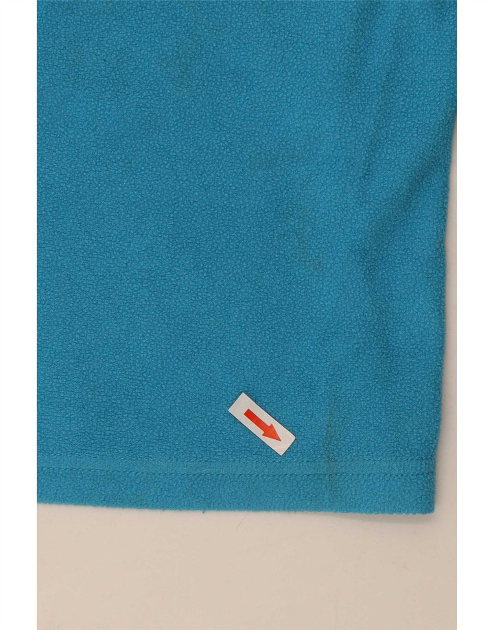 Fila Mens Zip Neck Fleece Jumper IT 50 Medium Blue