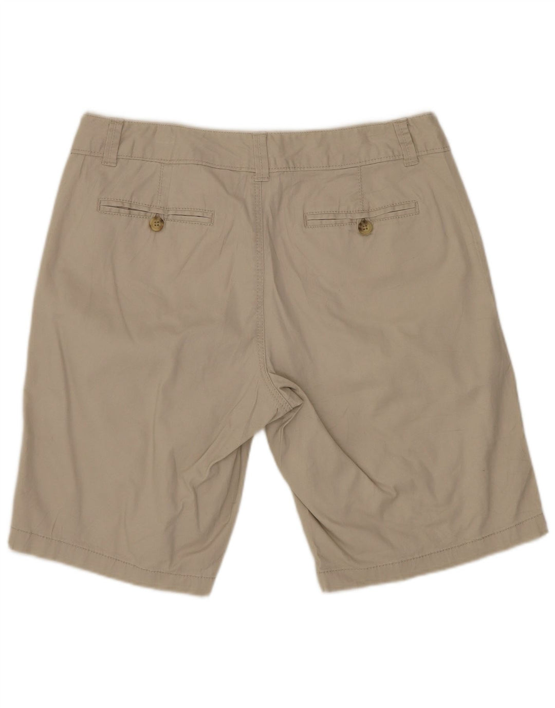 Dockers Womens Chino Shorts US 8 Medium W30 Beige Cotton