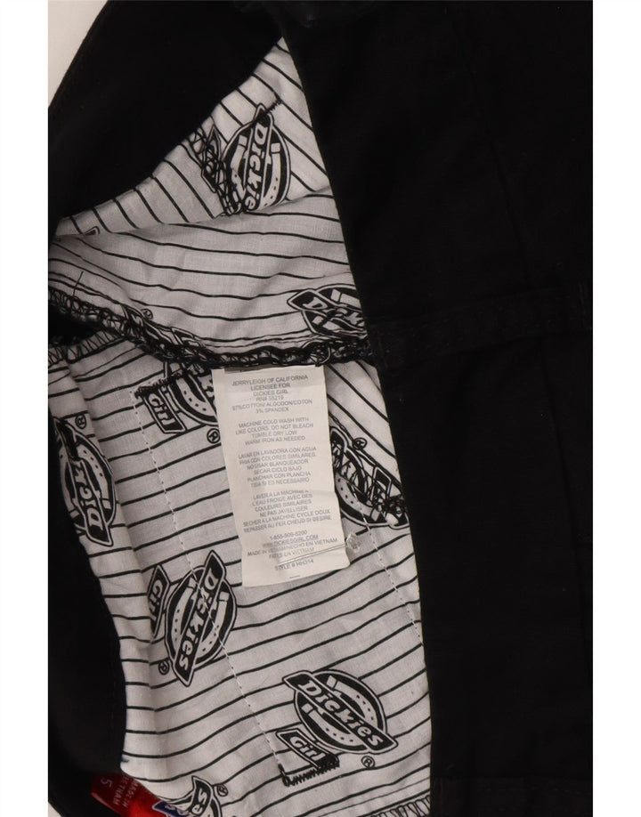 Dickies Womens Straight Skirt US 5 Small W28  Black Cotton