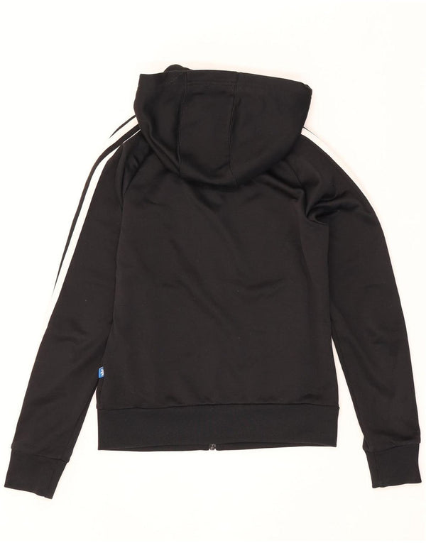 Adidas Dame Hættetrøje Sweater UK 8 Small Black Polyester