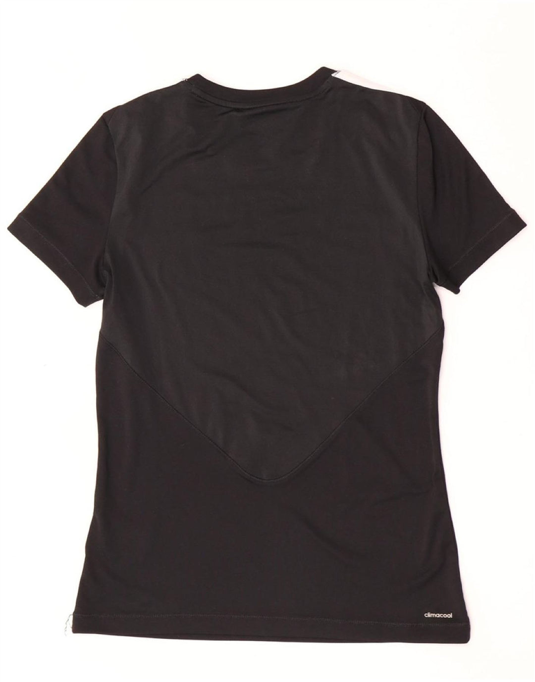 Adidas Boys Climacool T-Shirt Top 13-14 Years Black Polyester