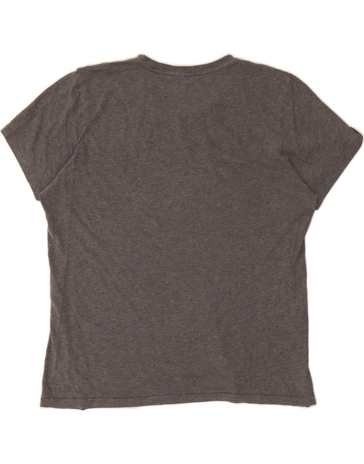 ADIDAS Mens T-Shirt Top Large Grey Cotton Vintage Adidas and Second-Hand Adidas from Messina Hembry 