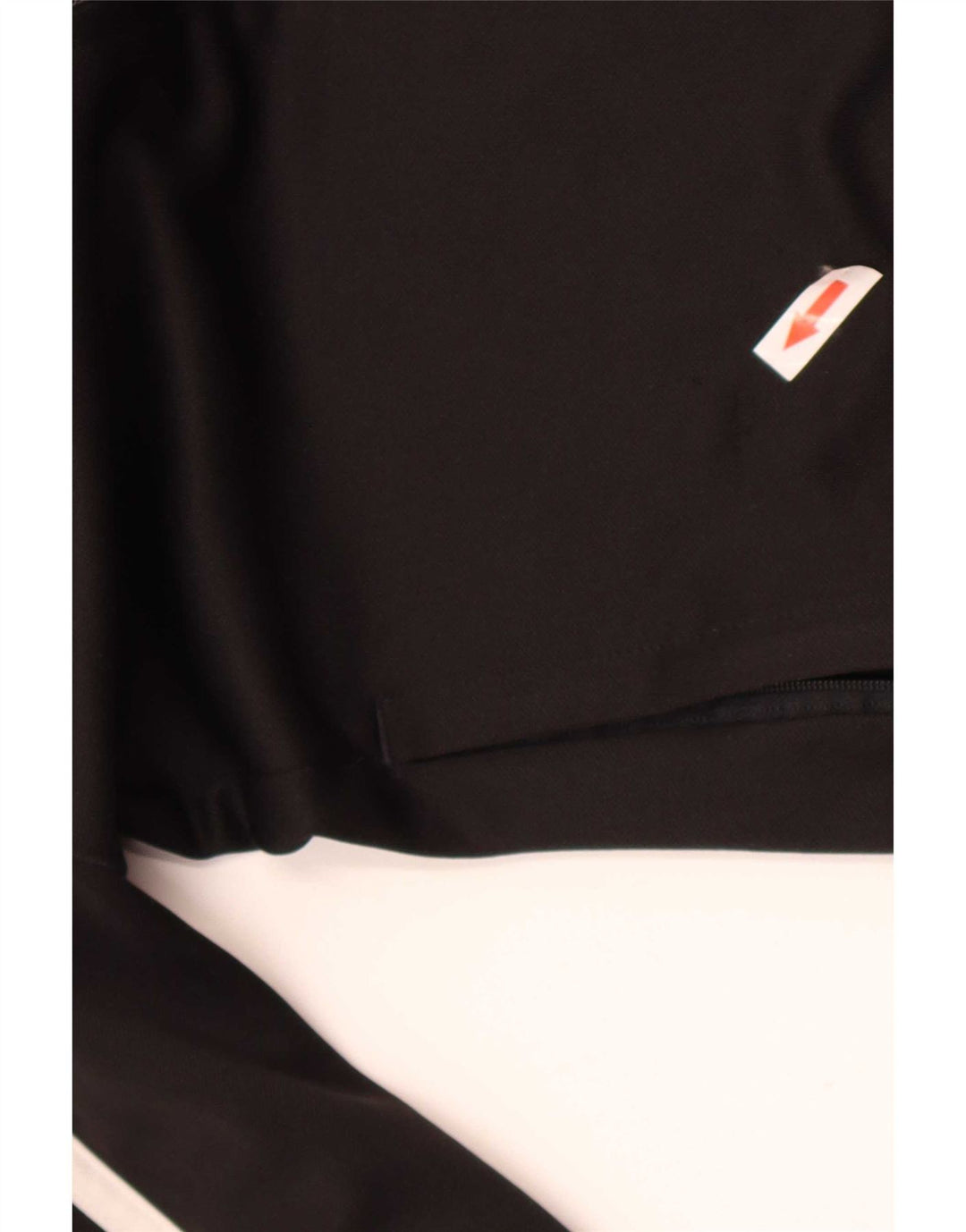 Adidas Womens Climalite Tracksuit Top Jacket UK 4/6 XS Black Polyester