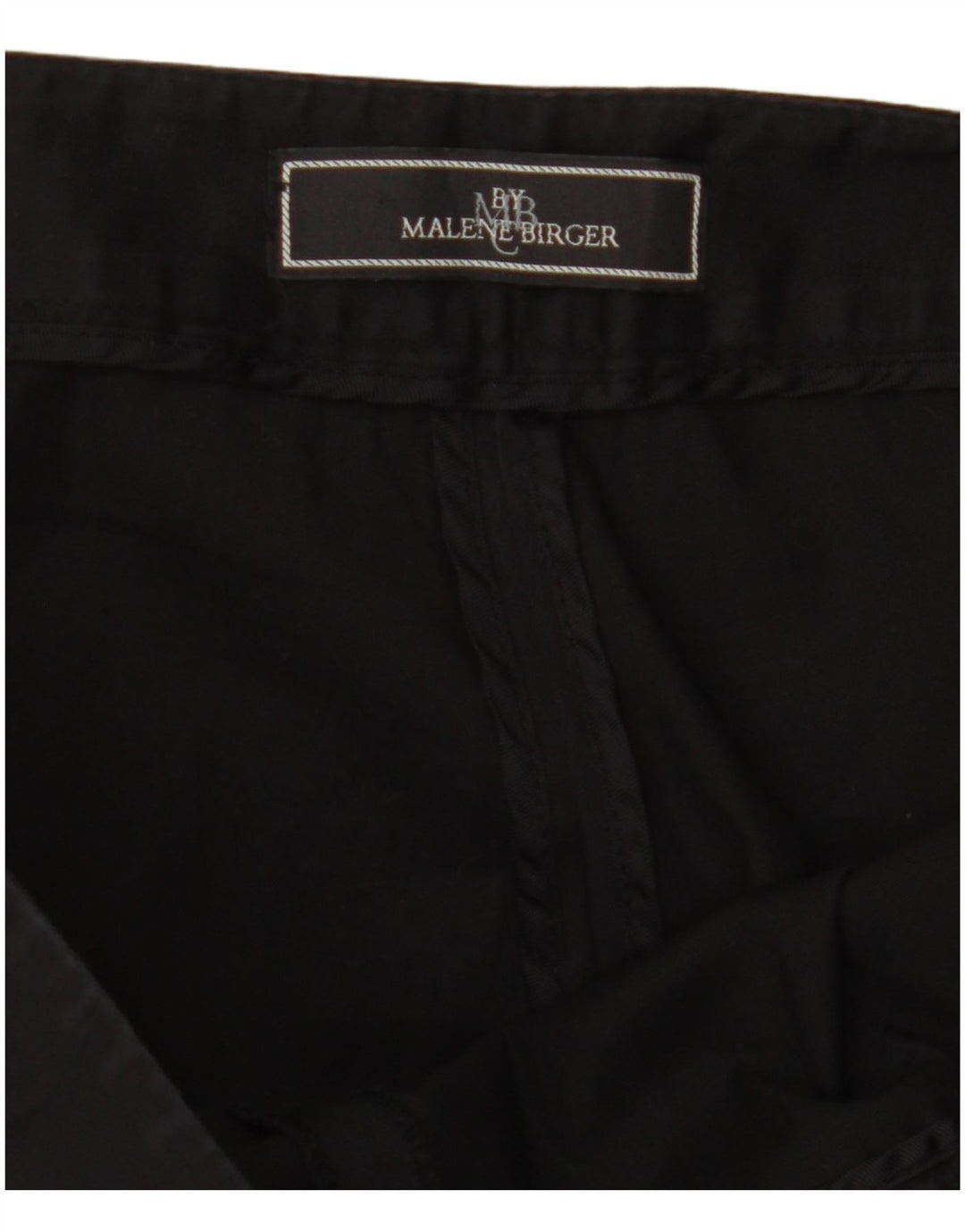 MALENE BIRGER Womens Slim Cropped Trousers W30 L27 Navy Blue