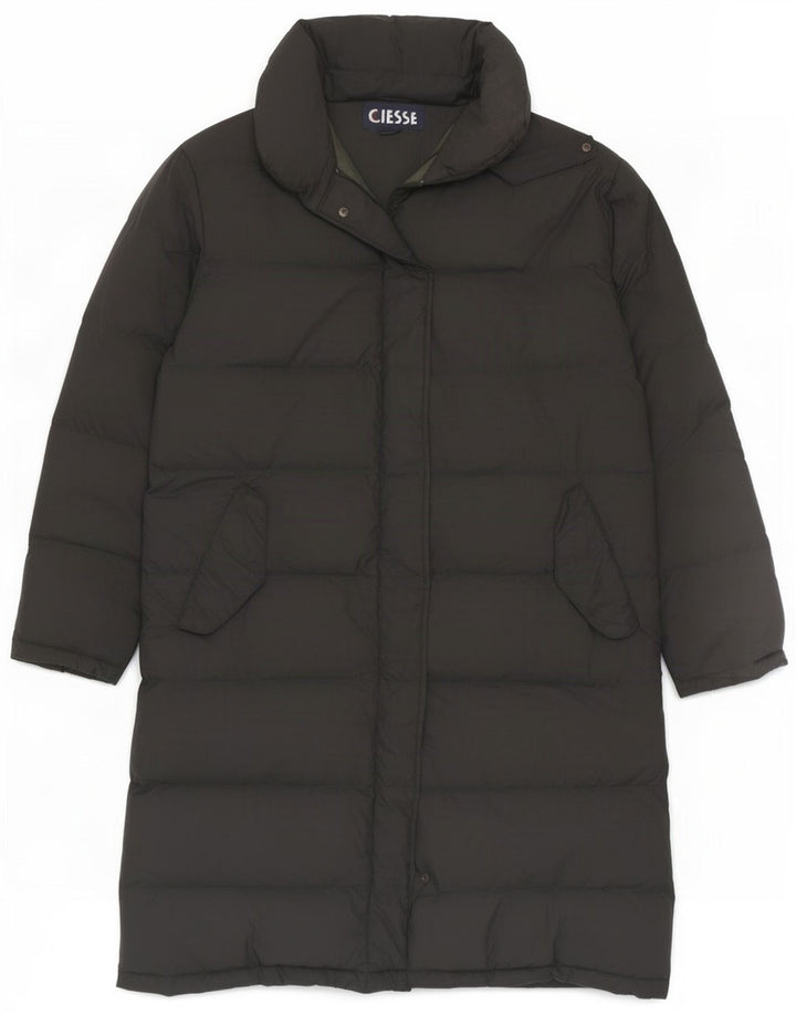 Ciesse Piumini Womens Oversized Padded Coat IT 44 Medium Black