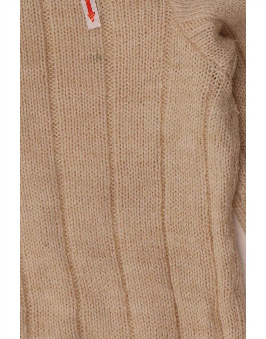 Vintage Herren Cardigan Pullover Medium Beige
