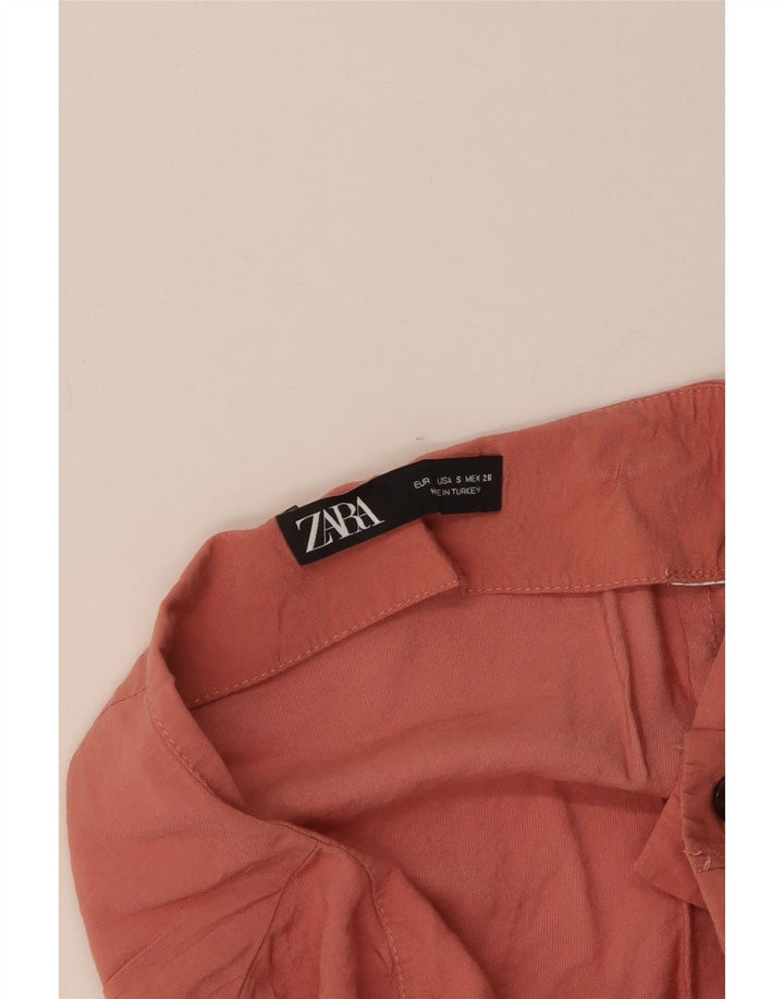 Zara Womens Skort UK 8 Small  Pink