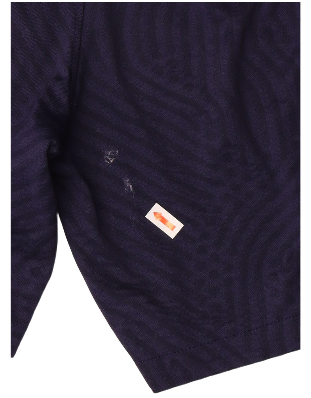 NIKE Boys Sport Shorts 8-9 Years Small Navy Blue Colourblock Polyester