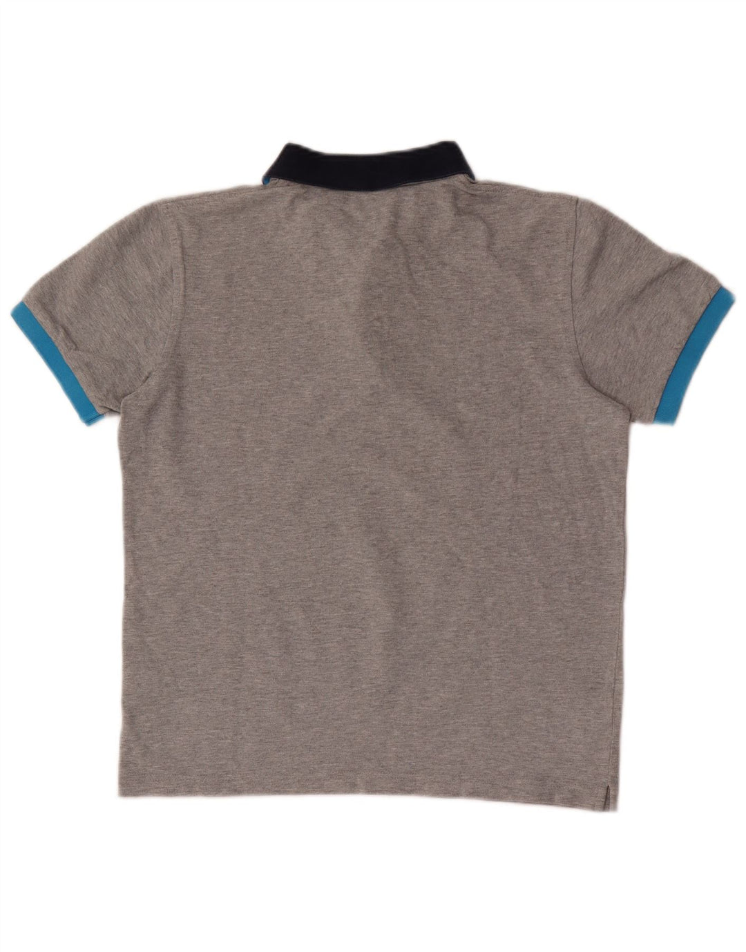 Sun68 Mens Polo Shirt Small Grey Colourblock Cotton