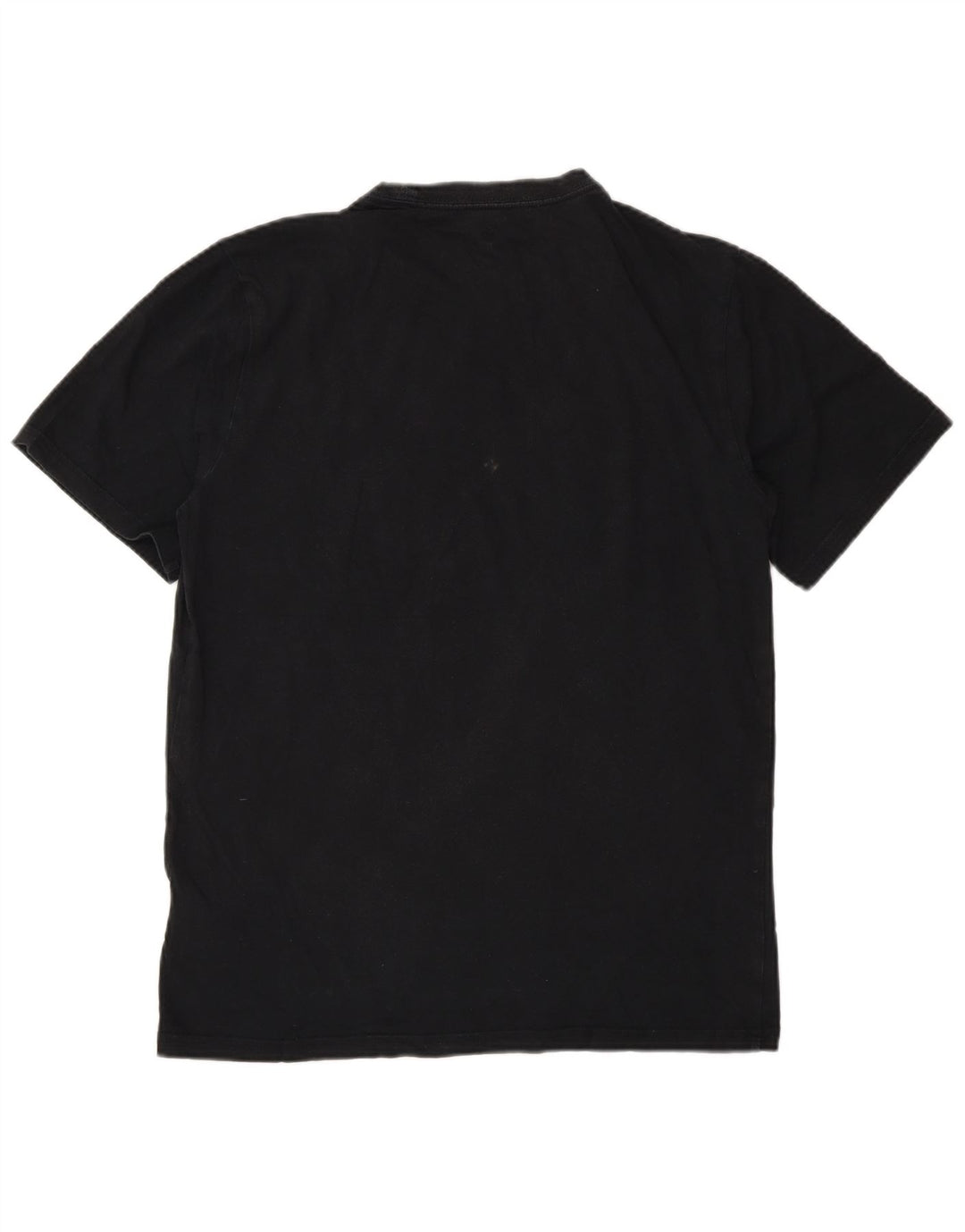 T-shirt grafica da uomo Converse Top piccola in cotone nero