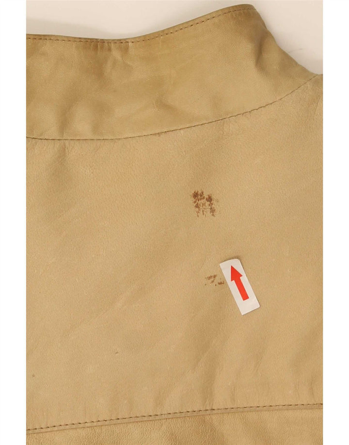 Conbipel Γυναικείο Δερμάτινο Μπουφάν IT 44 Medium Beige