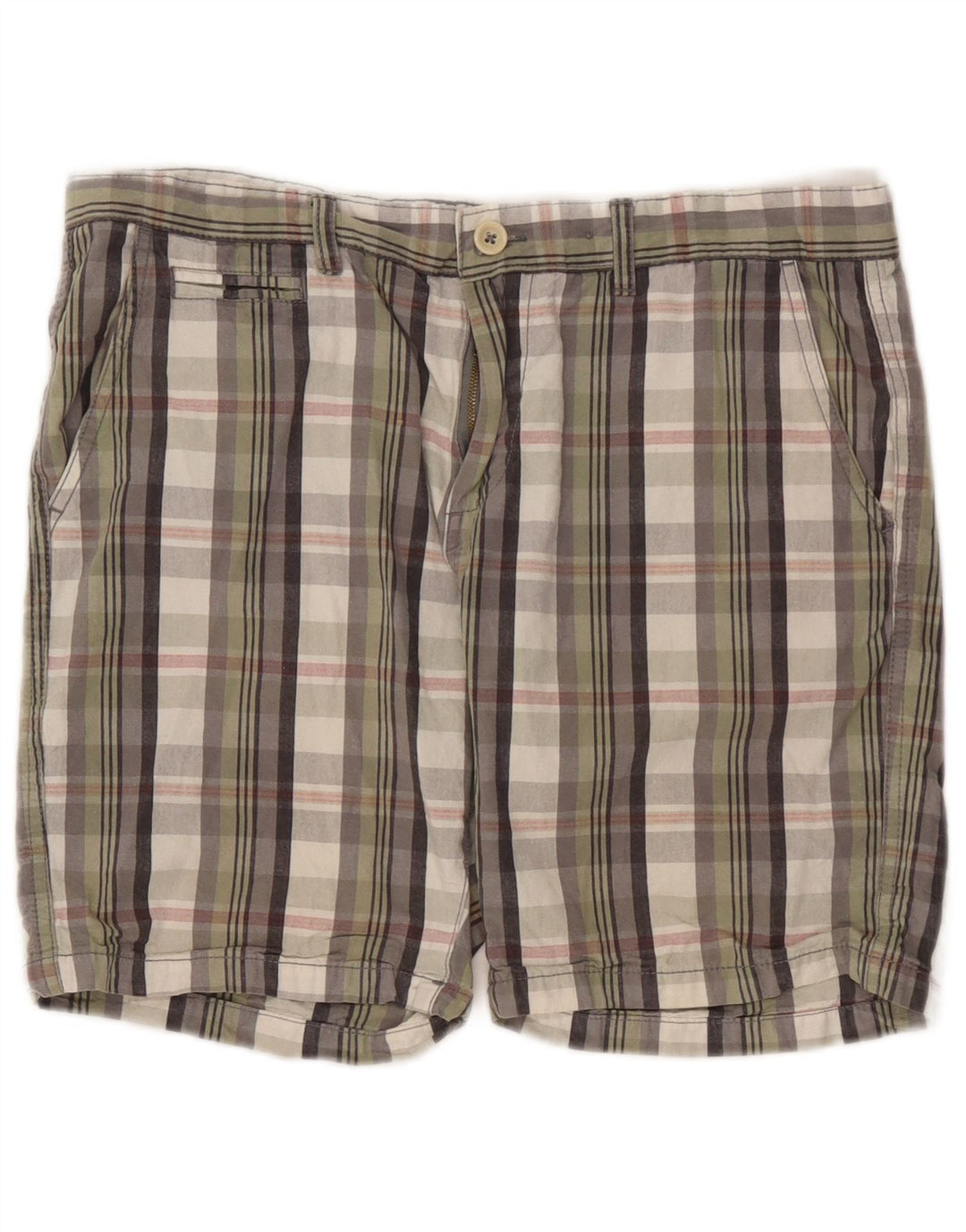 Pierre Cardin Herre Regular Fit Chino Shorts W34 Stor flerfarvet ternet