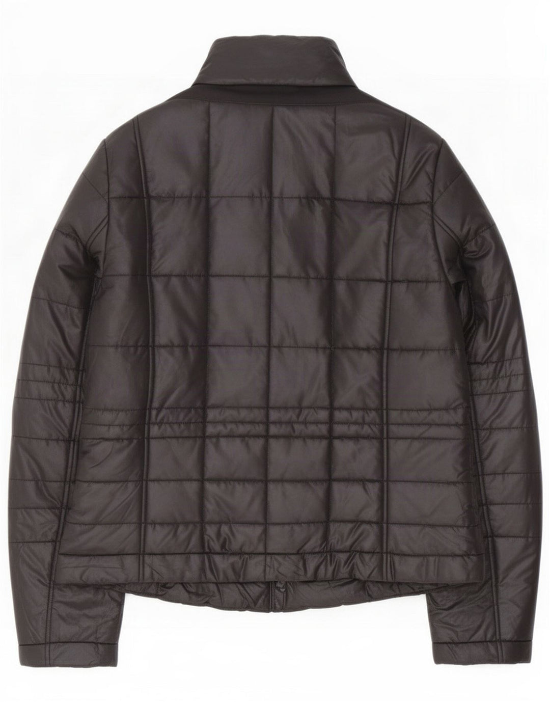 Geox Giacca imbottita Respira da donna UK 14 Large Nero Poliestere