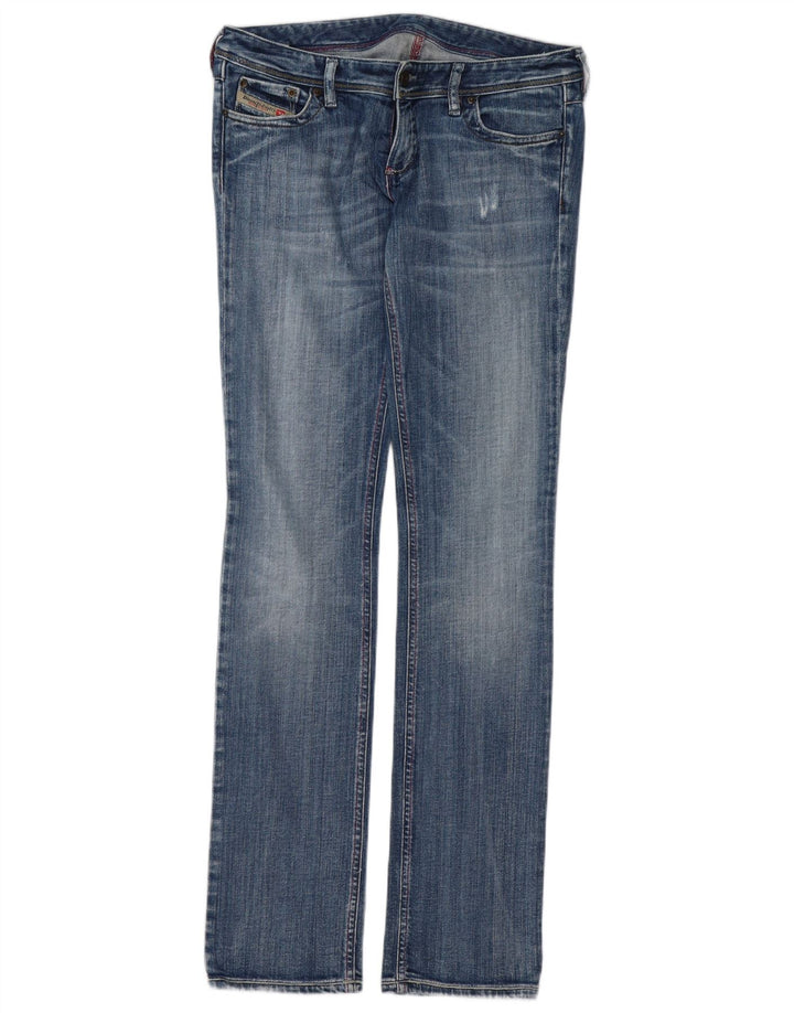 DIESEL Womens Slim Jeans W31 L35 Blue Cotton