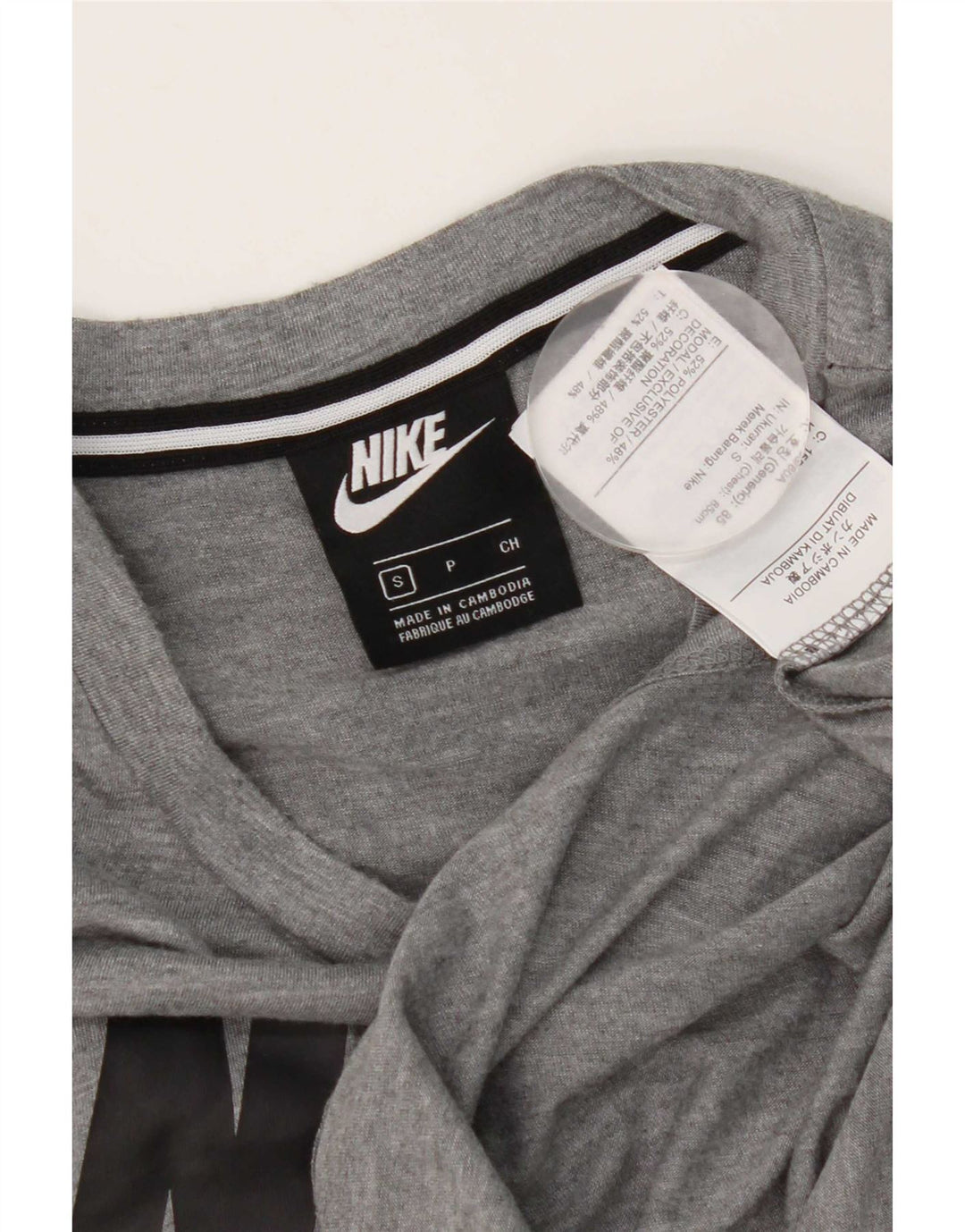 Nike muška majica kratkih rukava s grafičkim motivima, mali sivi flekasti poliester