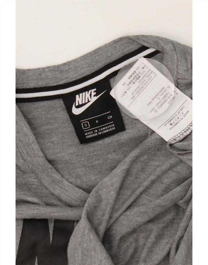 Nike muška majica kratkih rukava s grafičkim motivima, mali sivi flekasti poliester
