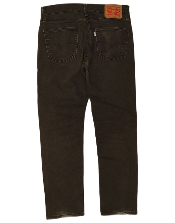 Levi's Uomo 511 Slim Jeans W32 L30 Cotone Verde