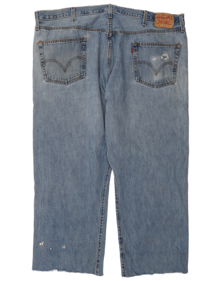 Levi's Mens 501 Straight Jeans W46 L27 Blue Cotton