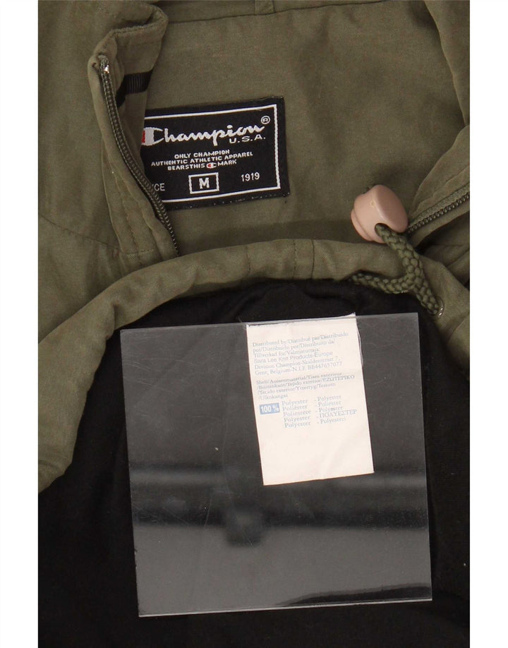 Champion Veste de Survêtement Homme Kaki Moyen Polyester