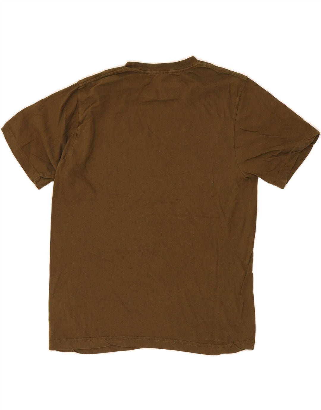 DKNY Mens T-Shirt Top Medium Khaki Cotton Vintage Dkny and Second-Hand Dkny from Messina Hembry 